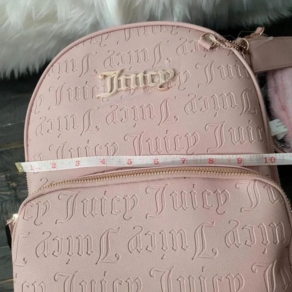 Juicy Couture Backpack With Pouch And Socks